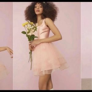 sugar thrillz mini dress tutu rulle fairycore cottagecore light pink ballerina